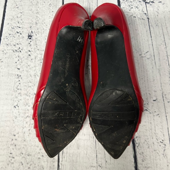 Red Marbella Heels Size 8 - Picture 5 of 5